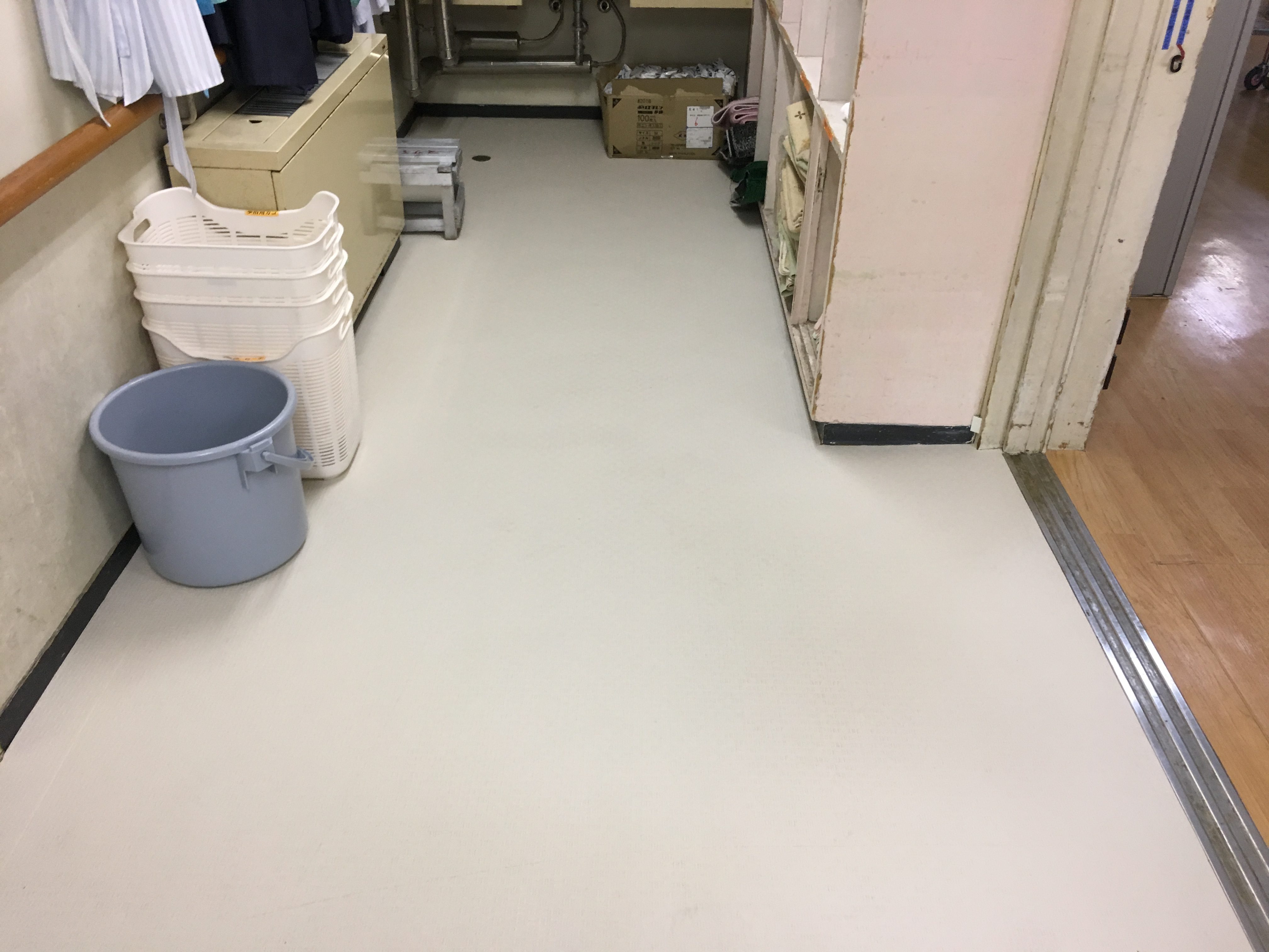 福祉施設 浴室 脱衣所床清掃 株式会社ソクナ